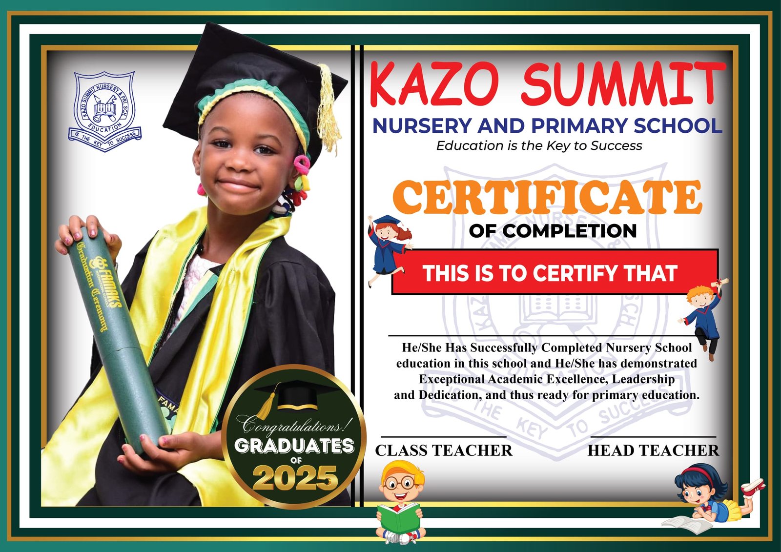 SCHOOL WILL BE HAVING A SPEACHDAY 25TH NOVEMBER